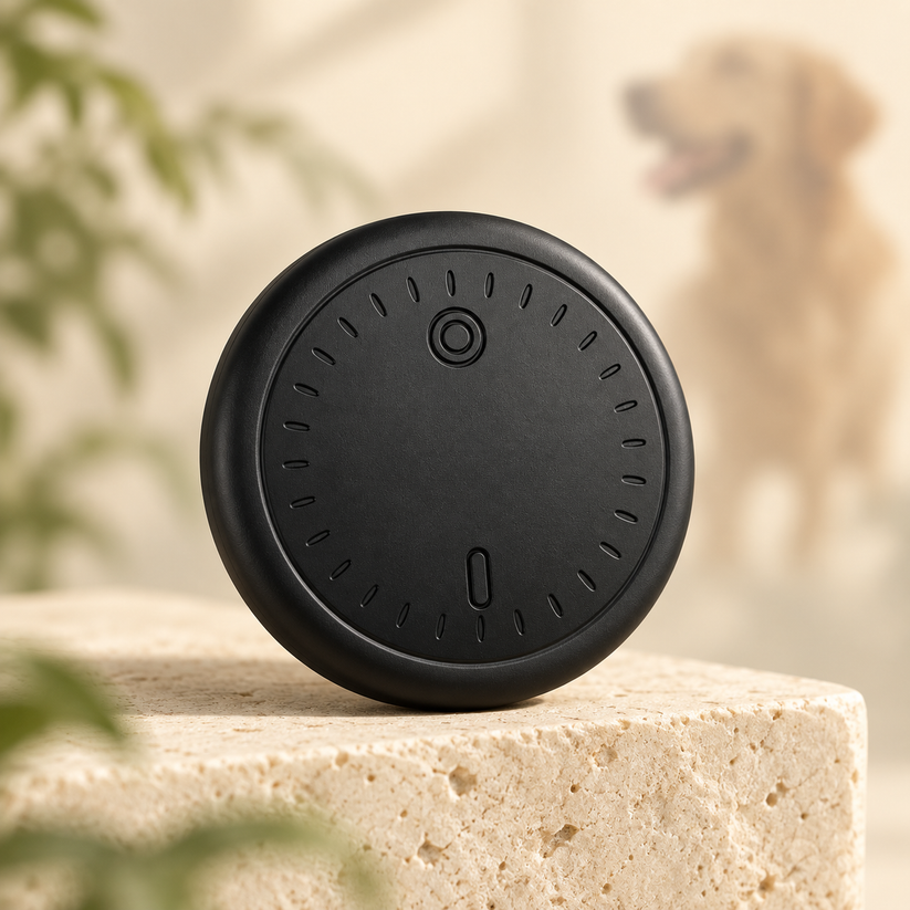 PawPin smart pet location tag — product view